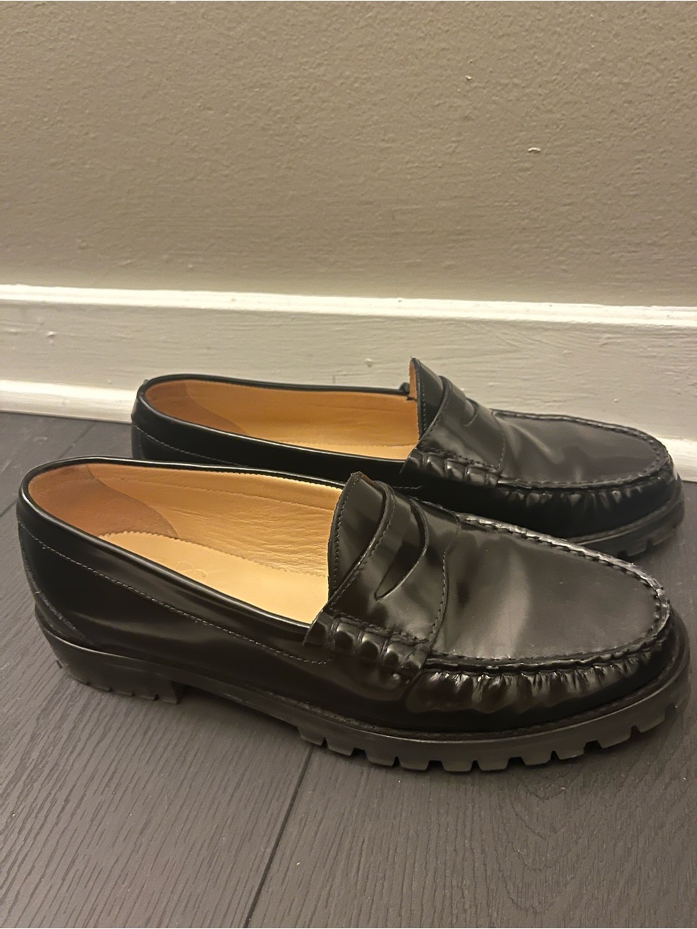 Jcrew Winona lug-sole penny loafer - Picture 4 of 6